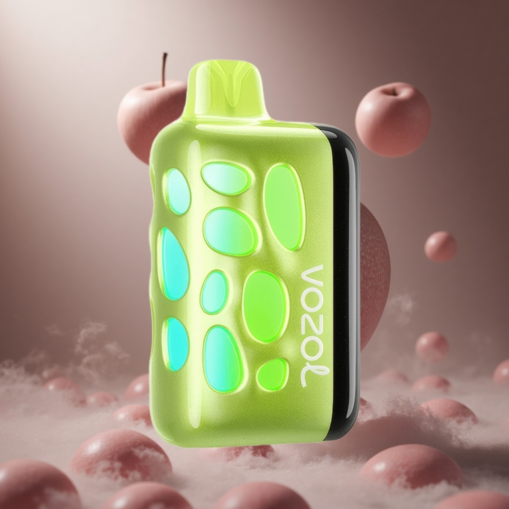 VOZOL RAVE 40000 Kettős Alma 270 Fokos Vibráns Fény Design hungary vape wholesale