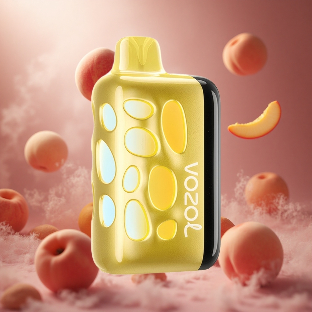 VOZOL RAVE 40000 Mango és Barack 270 fokos Vibráns Fény Design hungary vape wholesale