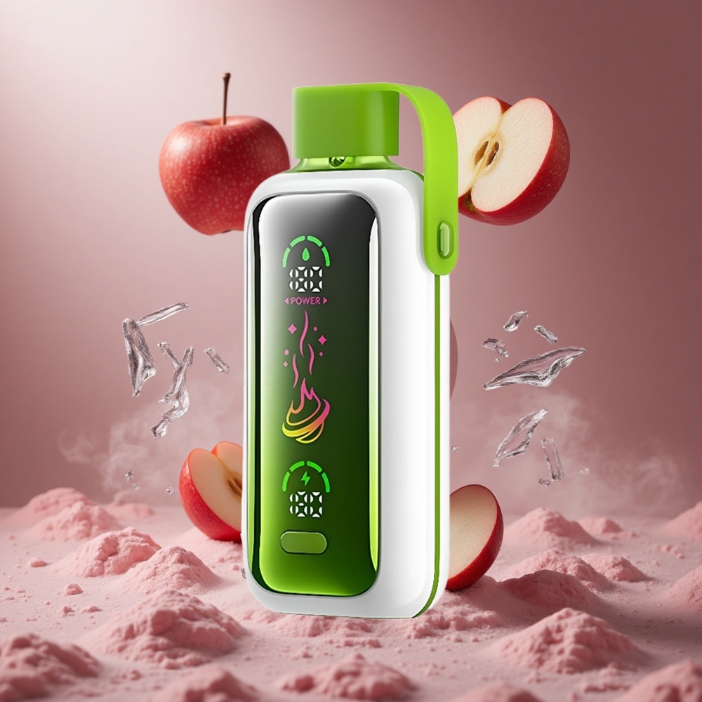 VOZOL Star 20000 Puffs Kettős Alma Jég 2.2" HD tükorkijelző hungary vape wholesale