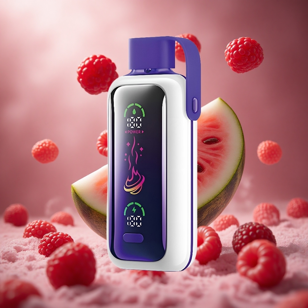 VOZOL Star 20000 Puffs Málna Görényduó 2,2" HD tükorkijelző hungary vape wholesale