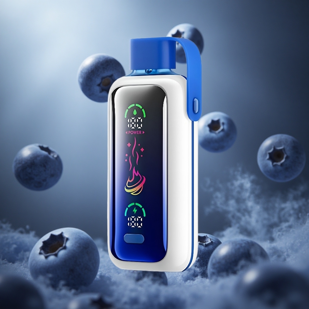 VOZOL Star 20000 Puffs Áfonya Vihar 2,2" HD tükorkijelző hungary vape wholesale