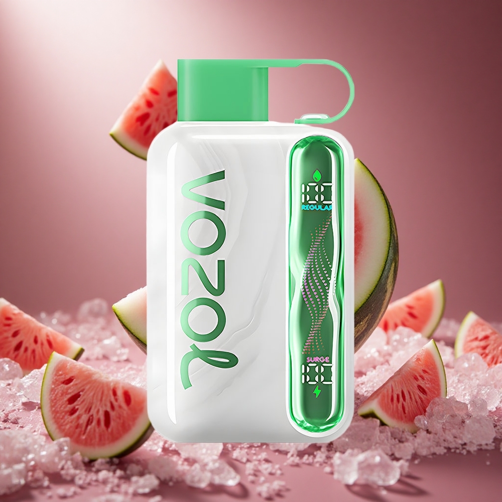 VOZOL STAR 40000 Puffs Görögdinnye Jég Eldobható Vape 1000mAh hungary vape wholesale