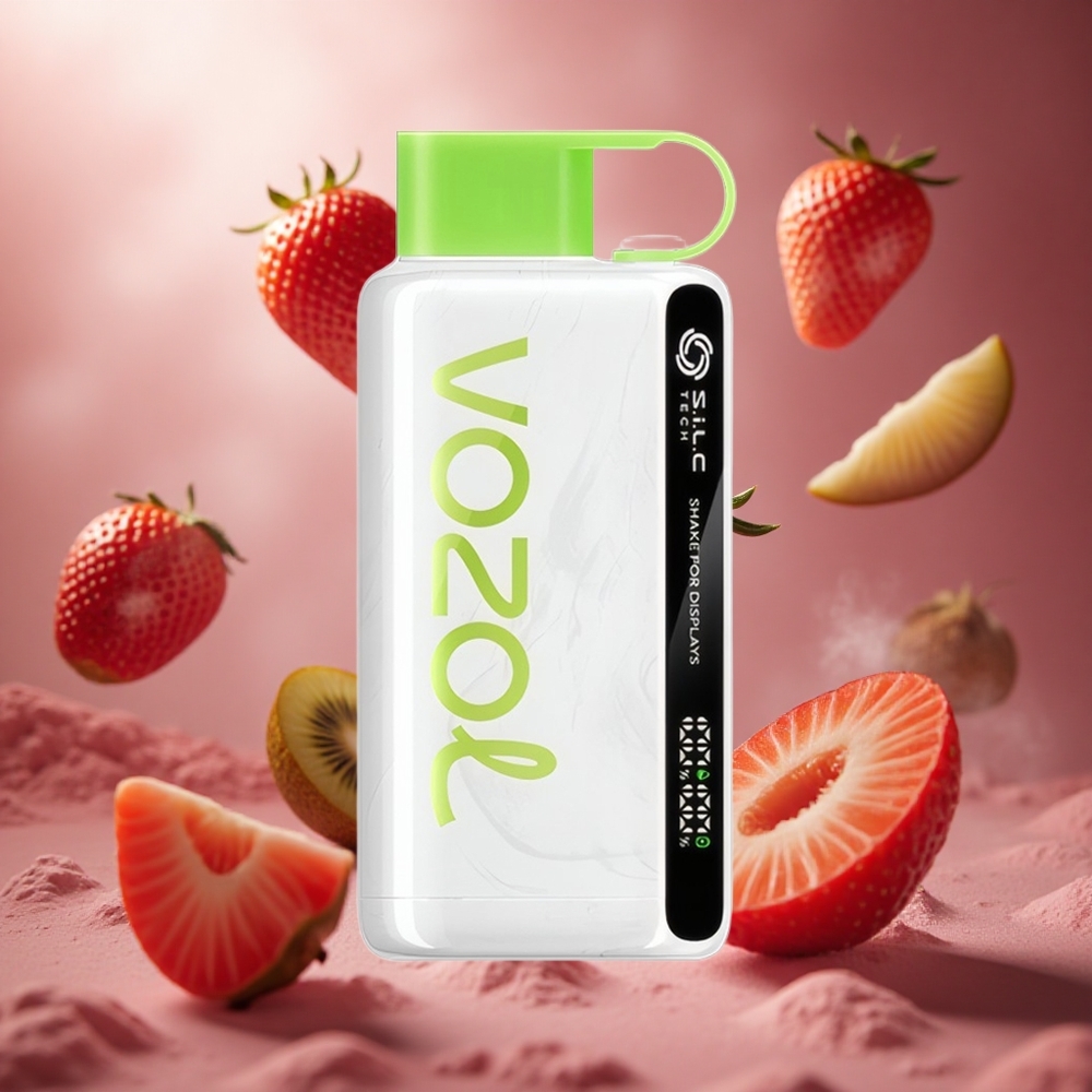 VOZOL STAR 9000/12000 E-cigaretta Puffok Eper-Kivi Kombináció 650mAh Akkumulátor Kapacitás hungary vape wholesale