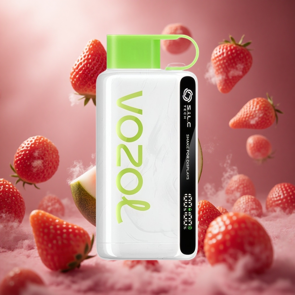 VOZOL STAR 9000/12000 E-cigi Szívásból 9000/12000 Eper Dinnye 30%-kal gyorsabb töltés hungary vape wholesale