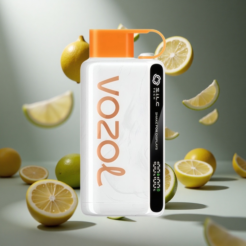 VOZOL STAR 9000/12000 Eldobható E-cigaretta Citrom Lime 650mAh Akkumulátor Kapacitás hungary vape wholesale