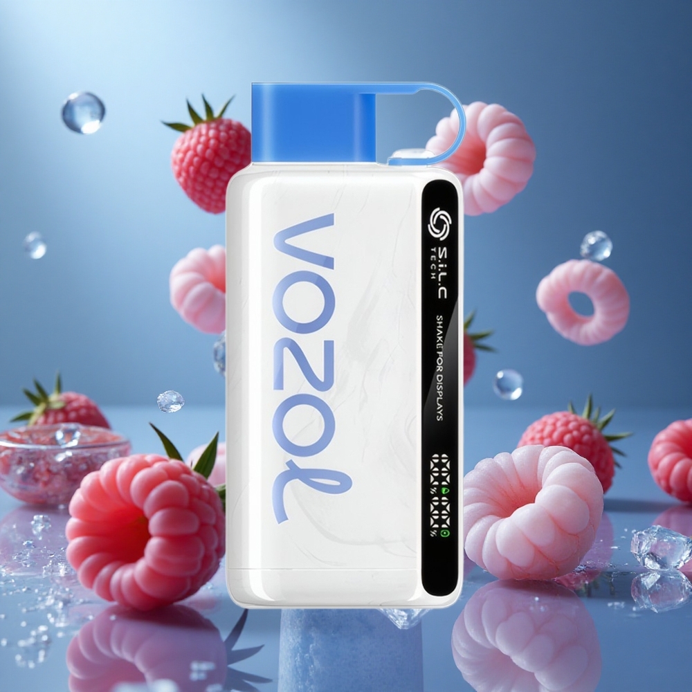 VOZOL STAR 9000/12000 Eldobható E-cigaretta Kék Áfonya Jég 30%-kal gyorsabb töltéssel hungary vape wholesale