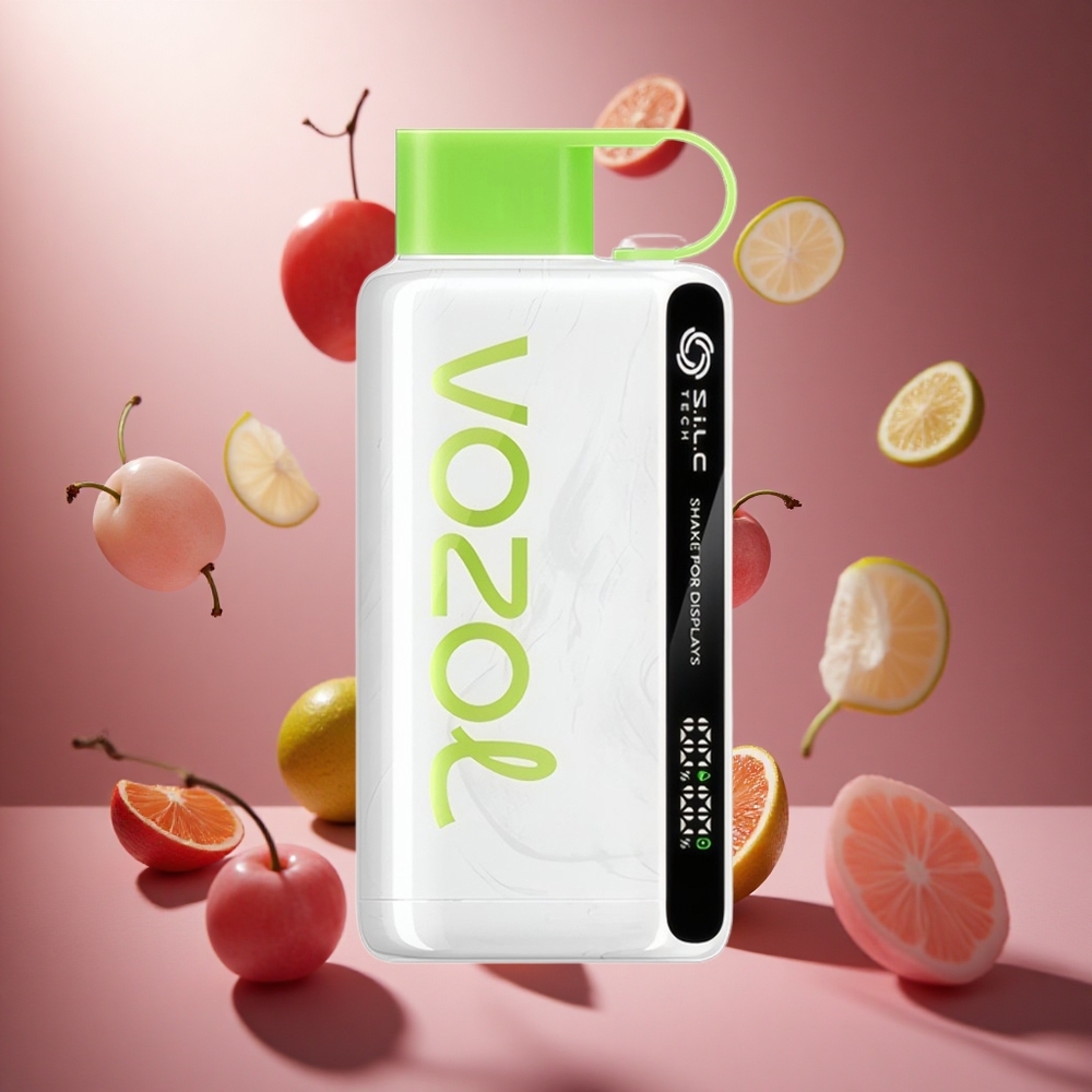 VOZOL STAR 9000/12000 Eldobható E-cigaretta Meggy Málna hungary vape wholesale