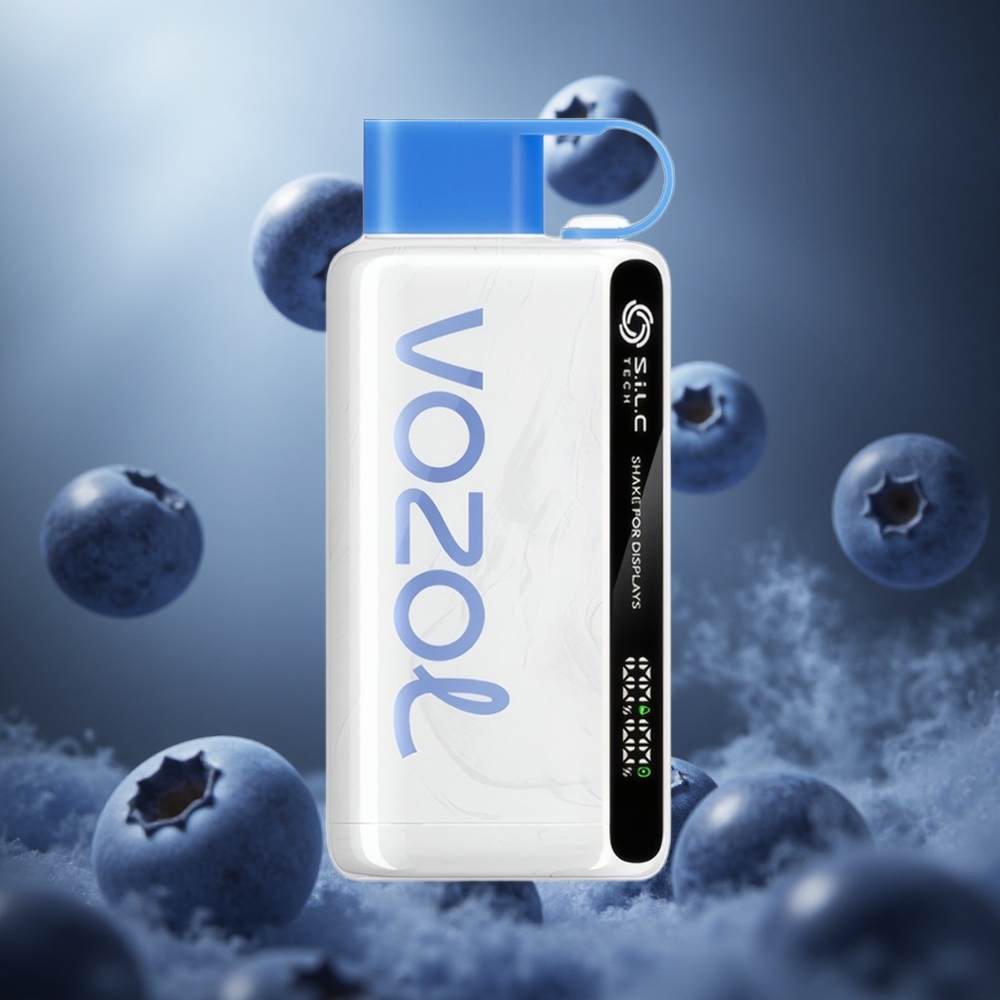 VOZOL STAR 9000/12000 Eldobható E-cigaretta Áfonya Vihar 650mAh Akkumulátor hungary vape wholesale