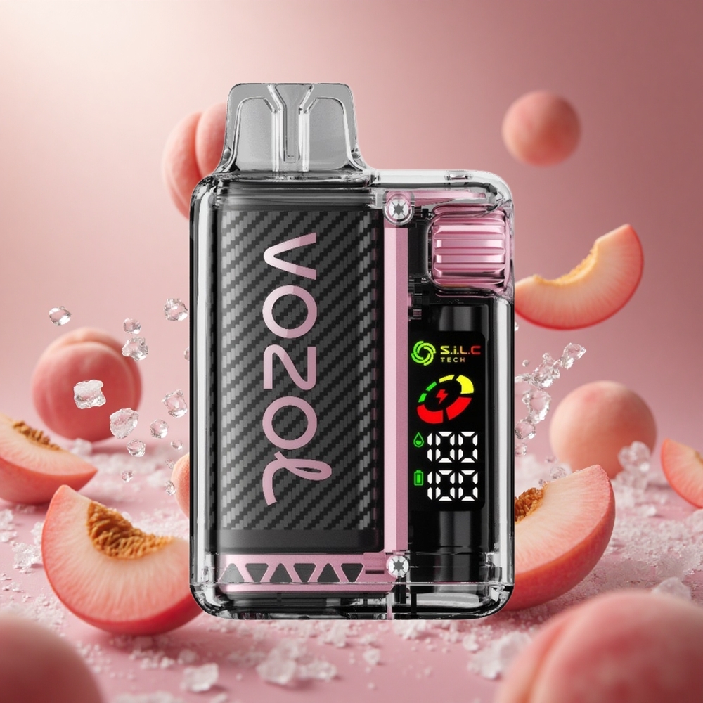 VOZOL Vista 20000 Puffs Alkalmú E-szigaretta Őszibarack Jég hungary vape wholesale