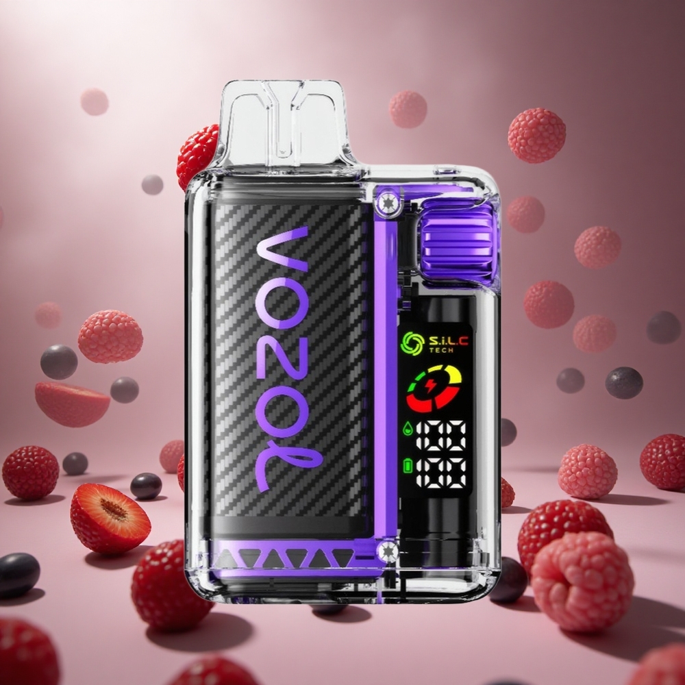 VOZOL Vista 20000 Puffs Mixed Berries 650mAh Akku OLED Kijelző hungary vape wholesale