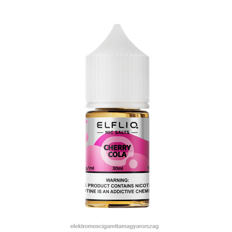 ELFBAR ELFLIQ Nic só 30 ml cseresznye kóla 8RN2T14 Elektromos Cigaretta Liquid