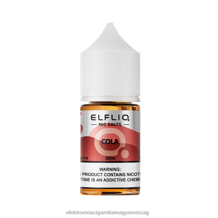ELFBAR ELFLIQ Nic só 30 ml kóla 8RN2T15 Vape Nagykereskedés