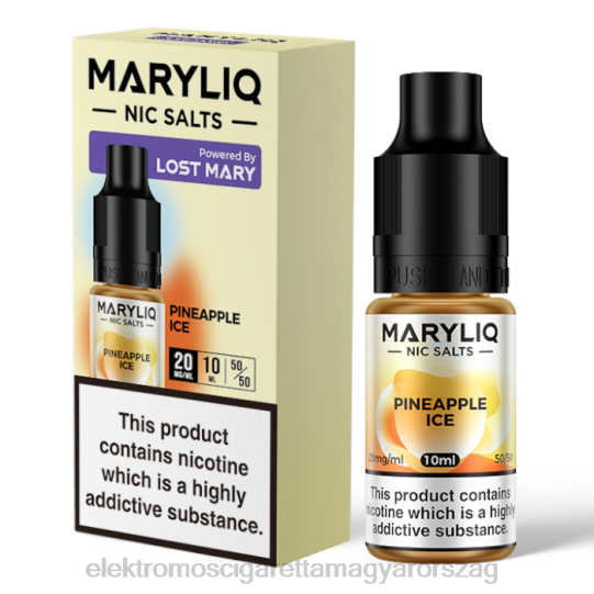 ananász jég LPPNH452 Elektromos Cigaretta Fajták - LOST MARY MARYLIQ nikkel-sók - 10 ml - 20 mg