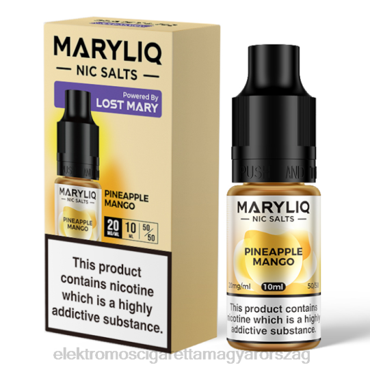 ananász mangó LPPNH453 Elektromos Cigaretta Liquid - LOST MARY MARYLIQ nikkel-sók - 10 ml - 20 mg