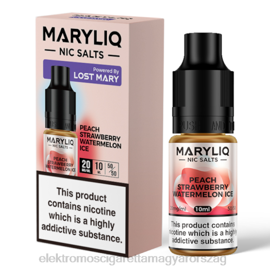 barack eper görögdinnye jég LPPNH451 Elektromos Cigaretta Töltő - LOST MARY MARYLIQ nikkel-sók - 10 ml - 20 mg