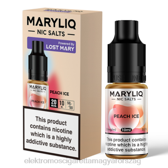 barack jég LPPNH450 Elektromos Cigaretta Töltő Alkatrészek - LOST MARY MARYLIQ nikkel-sók - 10 ml - 20 mg