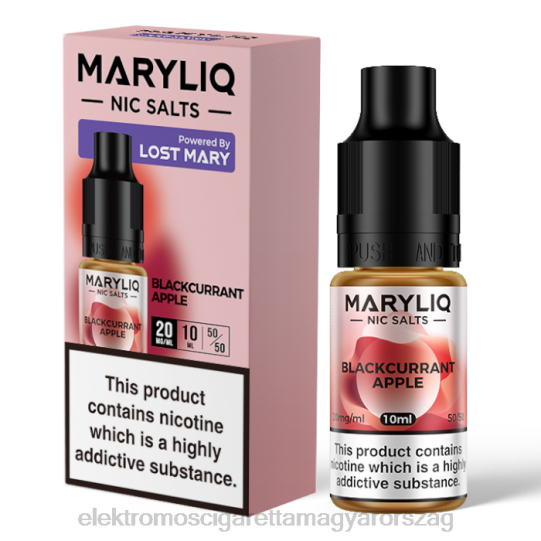 feketeribizli alma LPPNH440 Elektromos Cigaretta Töltő Alkatrészek - LOST MARY MARYLIQ nikkel-sók - 10 ml - 20 mg