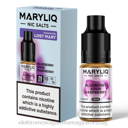 áfonyás savanyú málna LPPNH441 Elektromos Cigaretta Töltő - LOST MARY MARYLIQ nikkel-sók - 10 ml - 20 mg