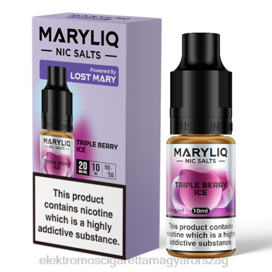 hármas bogyós jég LPPNH458 Elektromos Cigaretta Bolt - LOST MARY MARYLIQ nikkel-sók - 10 ml - 20 mg