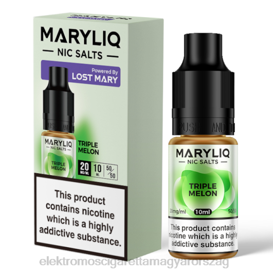 hármas dinnye LPPNH460 Elektromos Cigaretta Töltő Alkatrészek - LOST MARY MARYLIQ nikkel-sók - 10 ml - 20 mg