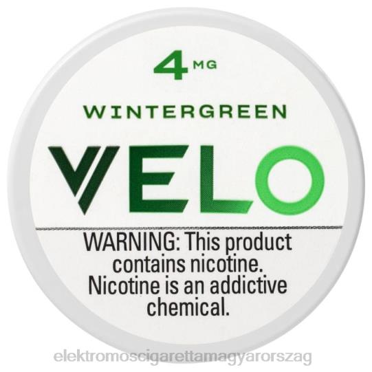 télizöld LPPNH38 Elektromos Cigaretta Bolt - VELO nikotin tasak 4mg