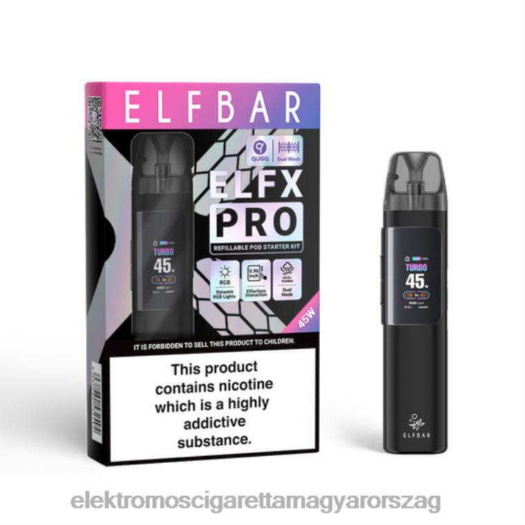 ELFBAR ELFX Pro Nyissa meg a POD -eszközt kék 8RN2T6 Elektromos Cigaretta Árak